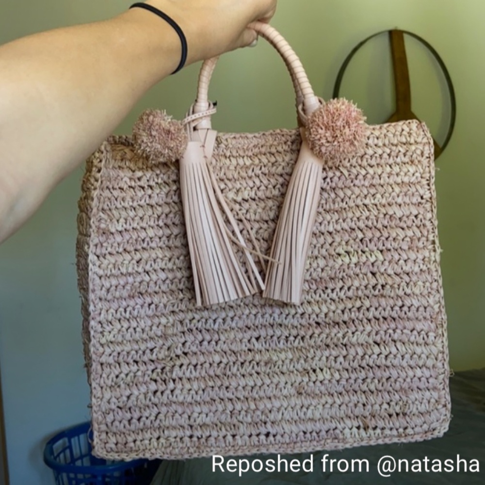 Loeffler Randall Straw Purse